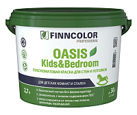 FINNCOLOR OASIS KIDS BEDROOM краска для стен и потолков в сухих помещениях, г-мат, база A (2,7л)