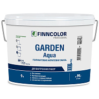 FINNCOLOR GARDEN AQUA эмаль акриловая для внутренних работ, полуматовая, база A (9л)
