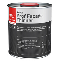 TIKKIVALA (TIKKURILA) PROF FACADE THINNER растворитель для краски (1л)*