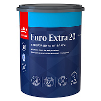 TIKKIVALA (TIKKURILA) EURO EXTRA 20 краска моющаяся, для влажных помещений, п/мат, база C (0,9л)