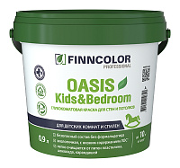 FINNCOLOR OASIS KIDS BEDROOM краска для стен и потолков в сухих помещениях, г-мат, база A (0,9л)